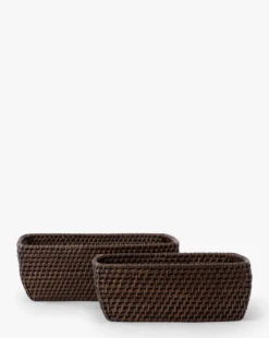 Tatum Woven Laundry Basket