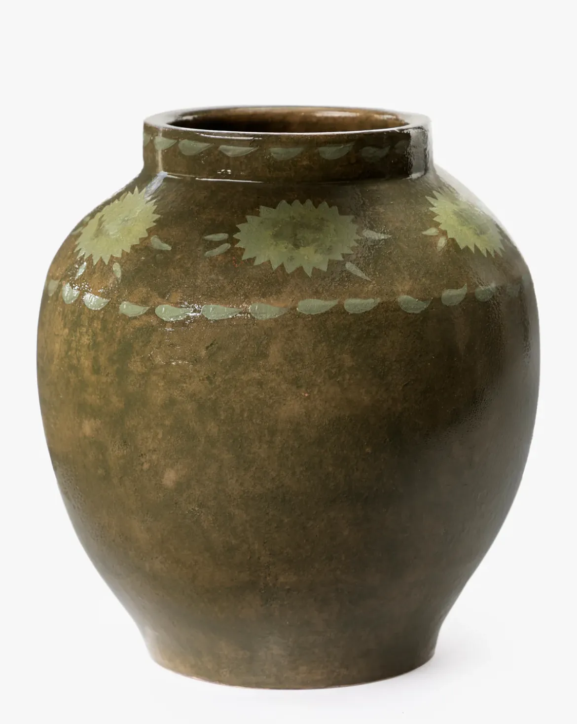 Tilbury Hand-Painted Terracotta Vase