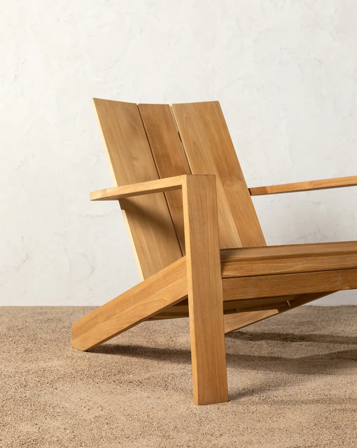 Triby Teak Outdoor Lounge Chair
