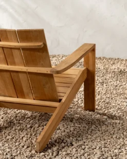 Triby Teak Outdoor Lounge Chair