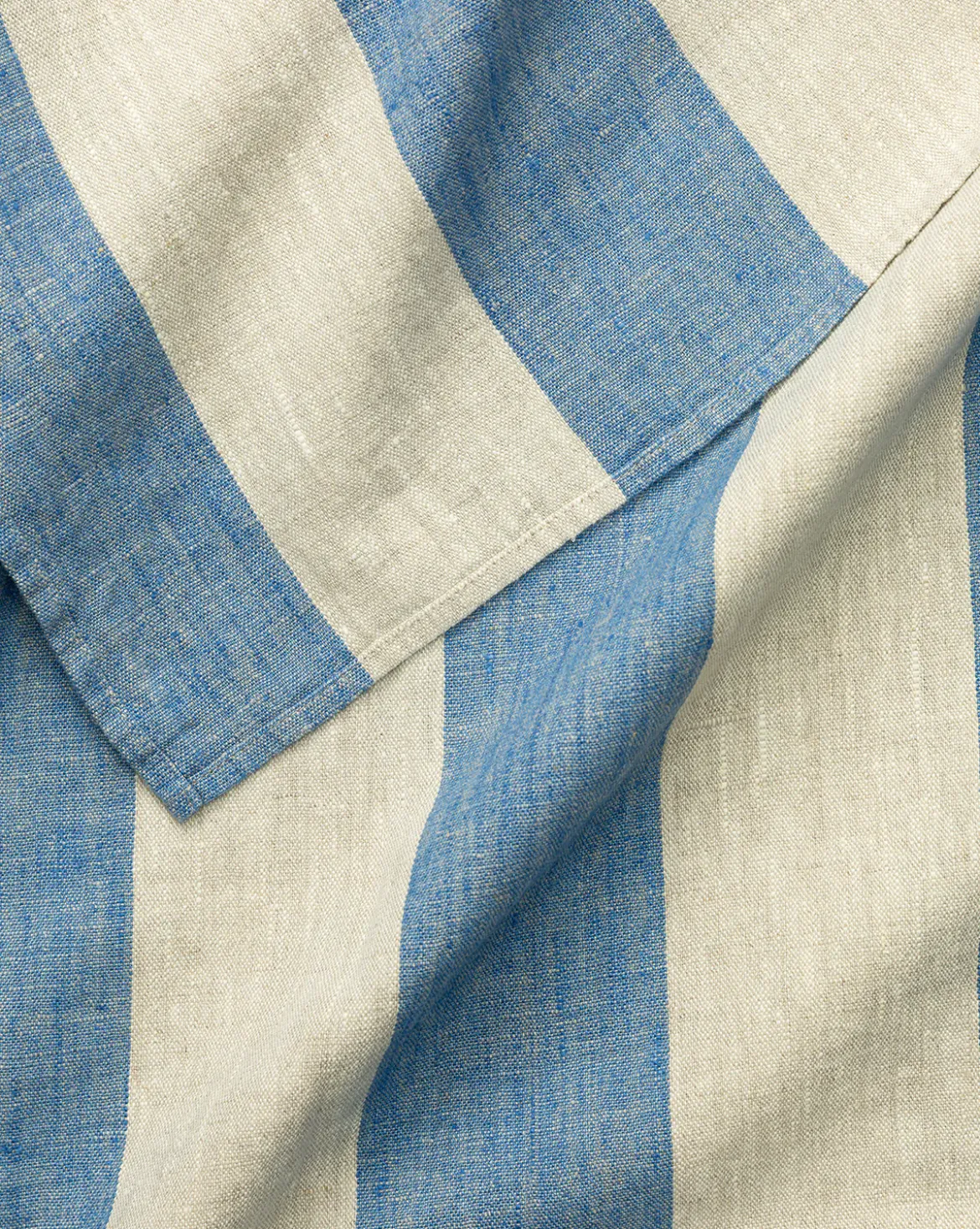 Venice Stripe Linen Tablecloth