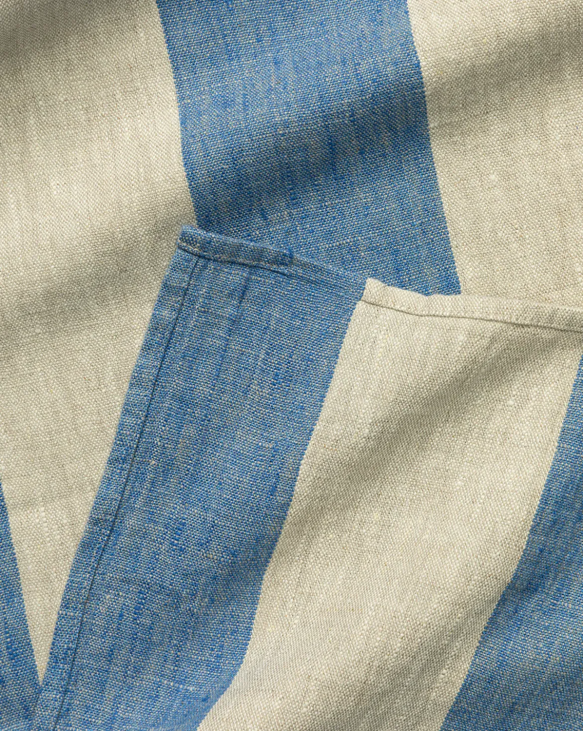 Venice Stripe Linen Tablecloth