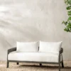 Vento Aluminum Sofa 68"