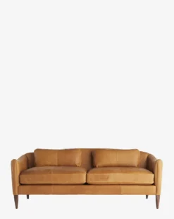 Warner Leather Sofa 80.5"