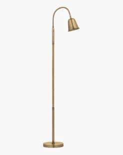 Wharf Patina Brass Floor Lamp