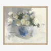 White Camellias by Leslie Dyas
