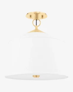 White Plains Semi-Flush
