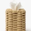 Wicker Tissue Box Cover