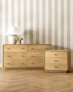 Wilkins Oak Nightstand