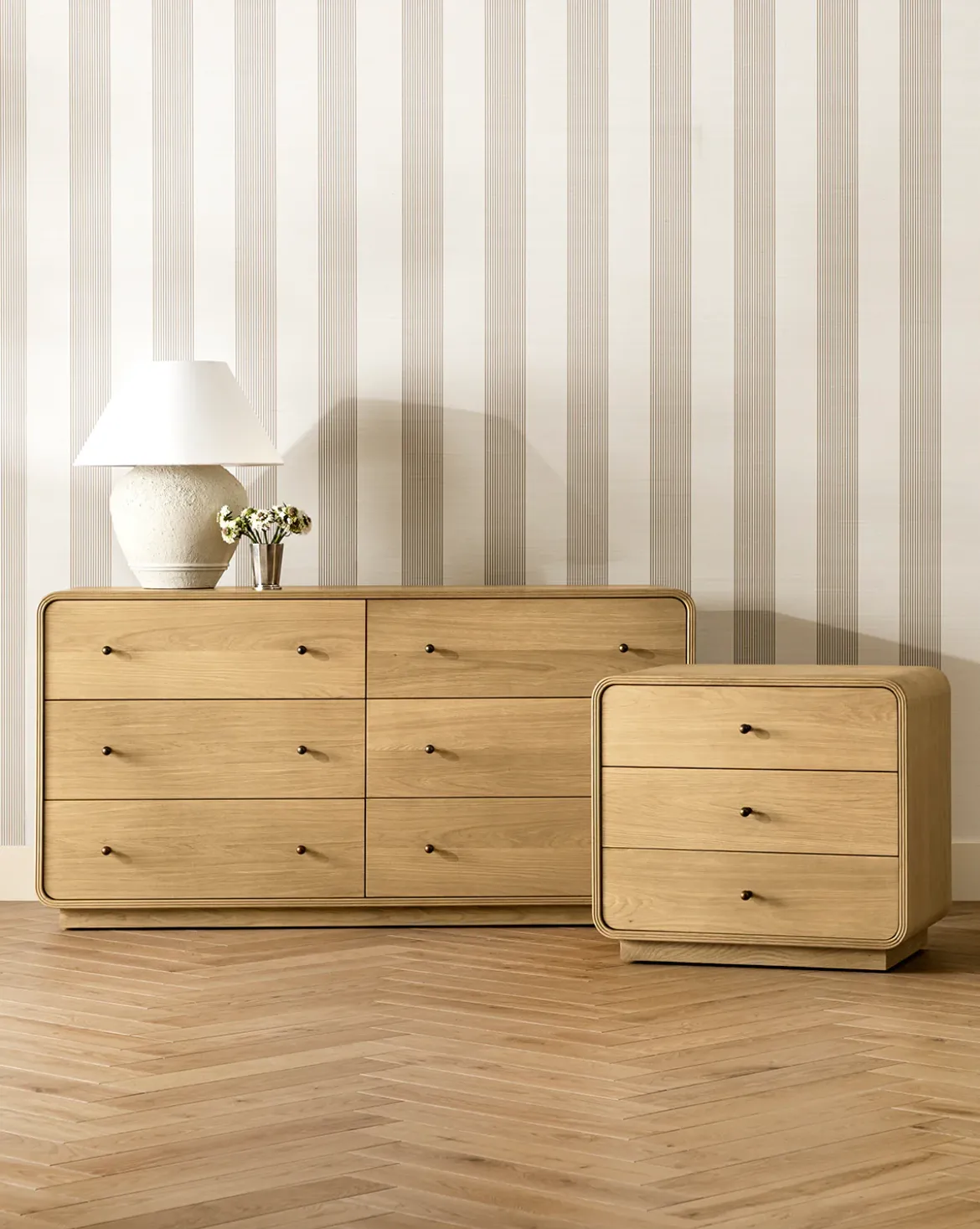 Wilkins Oak Nightstand