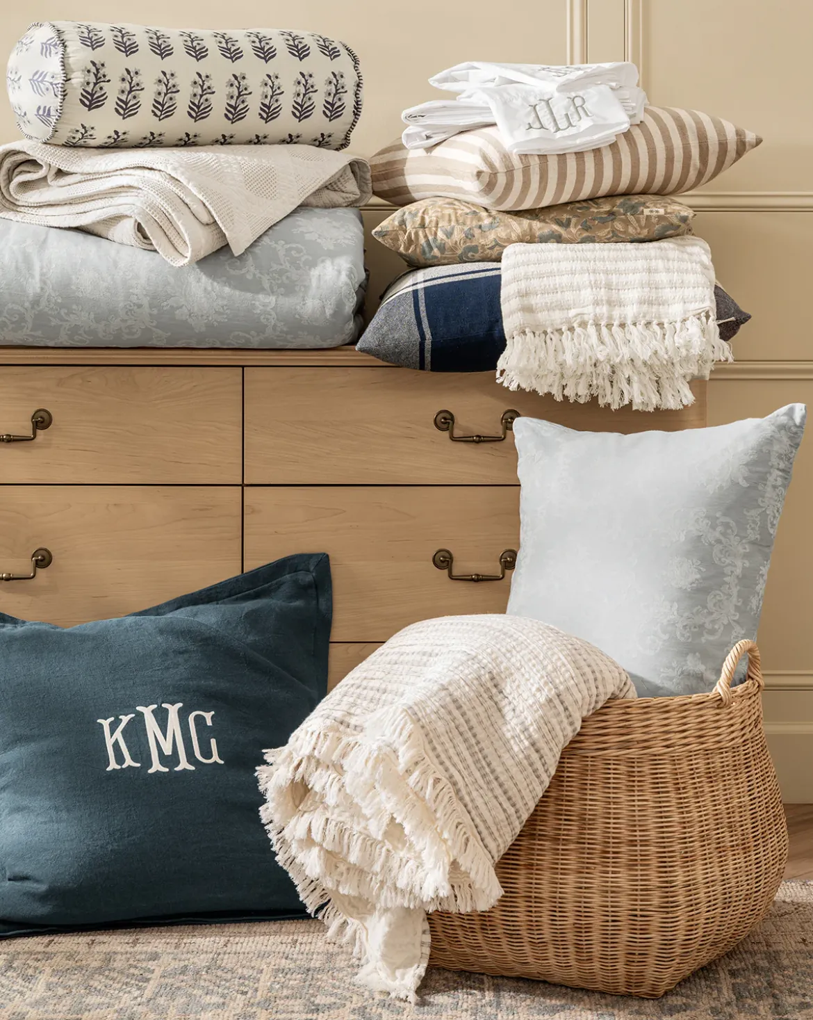 Willa Striped Coverlet