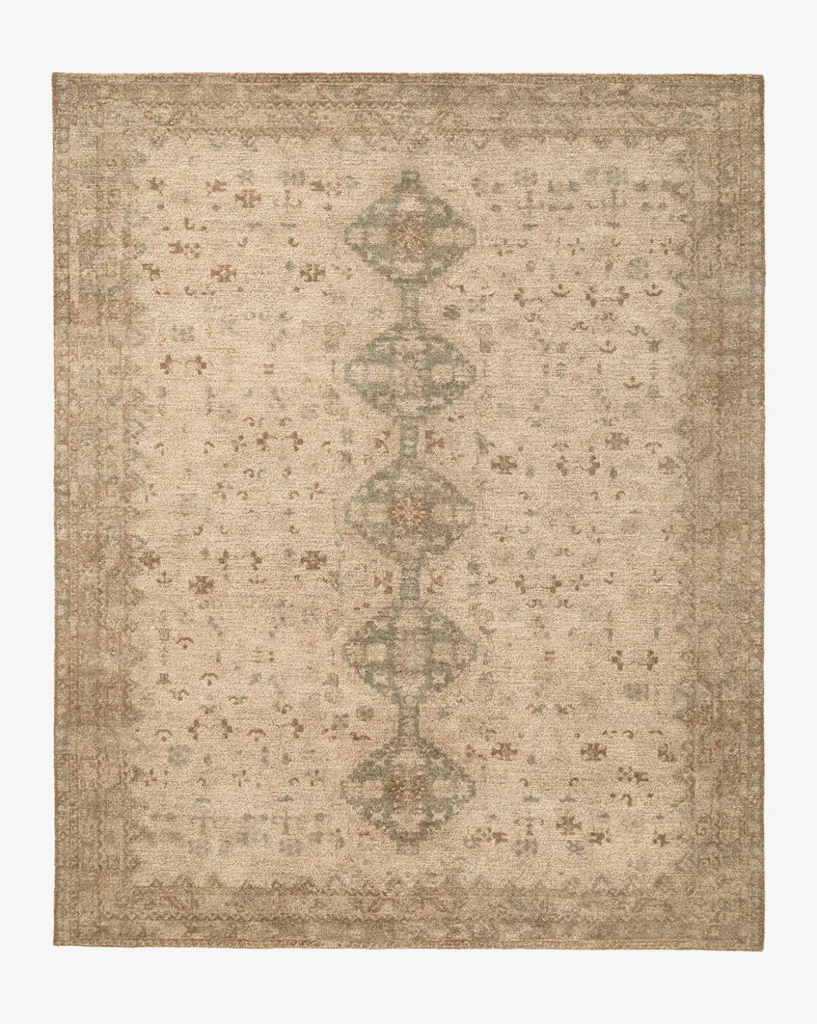 Wilshire Natural Hand-Tufted Wool Rug