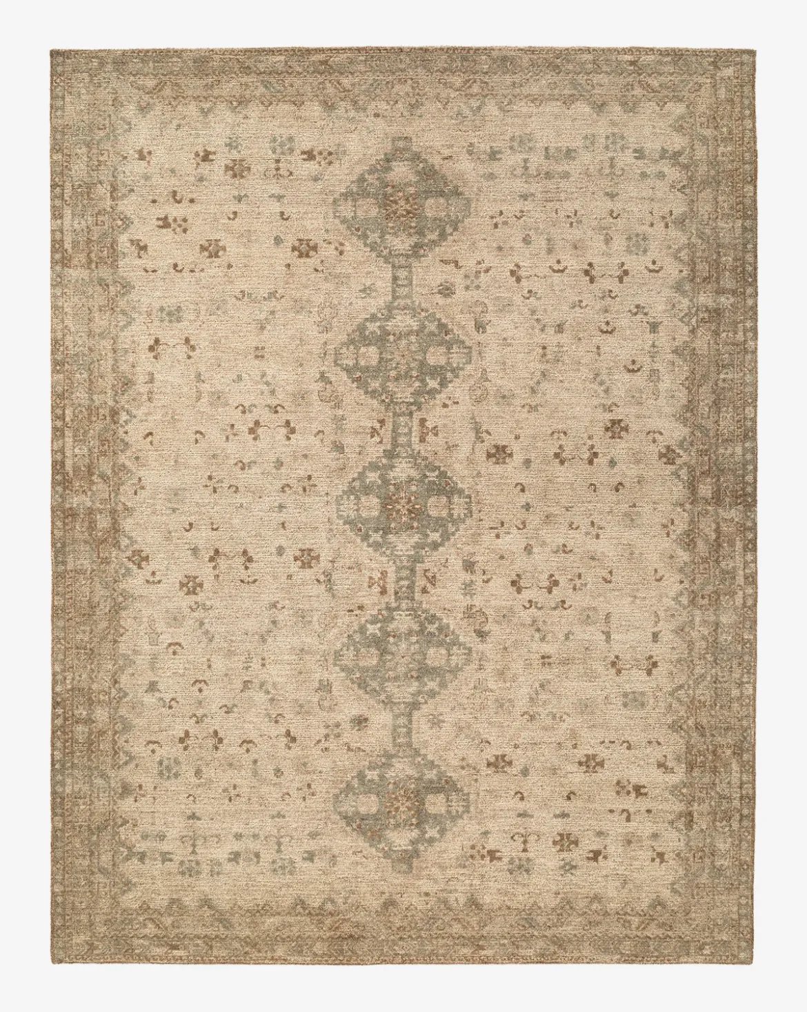 Wilshire Natural Hand-Tufted Wool Rug