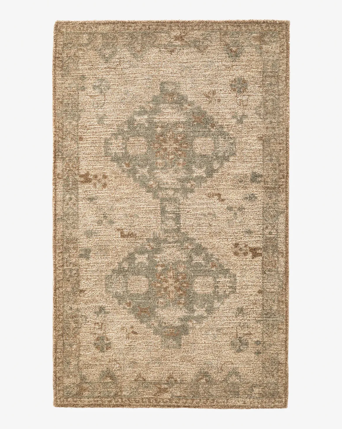 Wilshire Natural Hand-Tufted Wool Rug