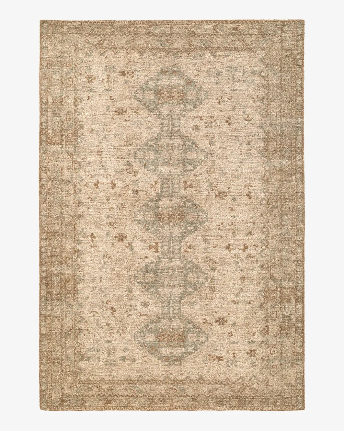 Wilshire Natural Hand-Tufted Wool Rug